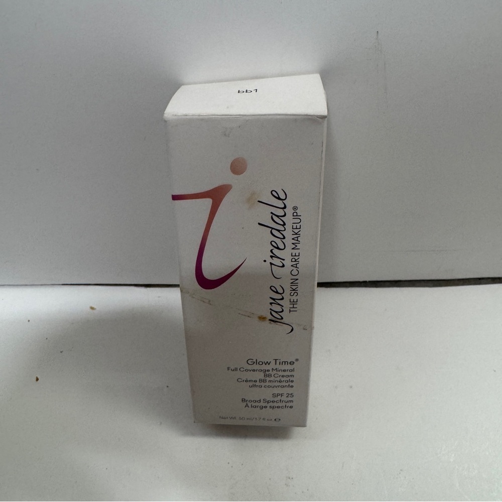 Jane Iredale Glow Time Full Coverage Mineral BB Cream BB1 Spf 25 1.7 OZ